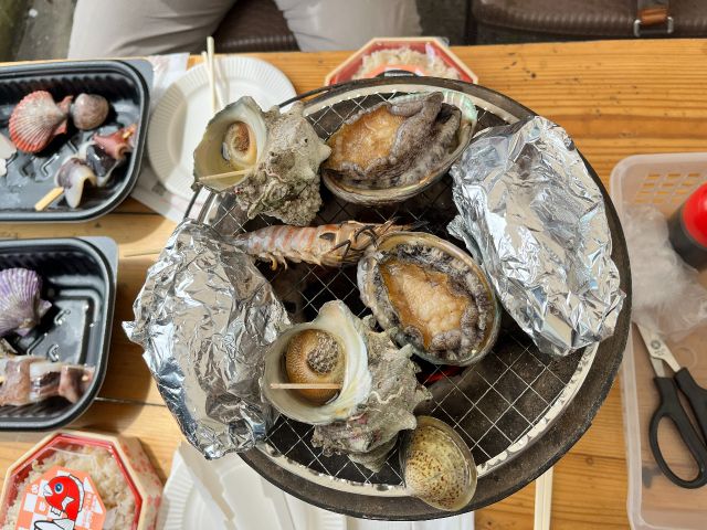豪華海鮮BBQ(季節により変更する場合はございます)