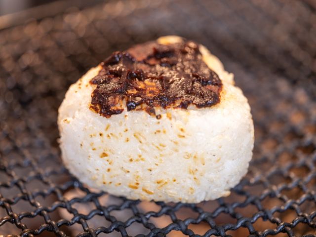海賊のごちそう「エビ味噌」の焼きおにぎり