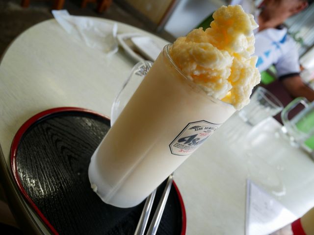 なつかしい昭和のミルクセーキ
