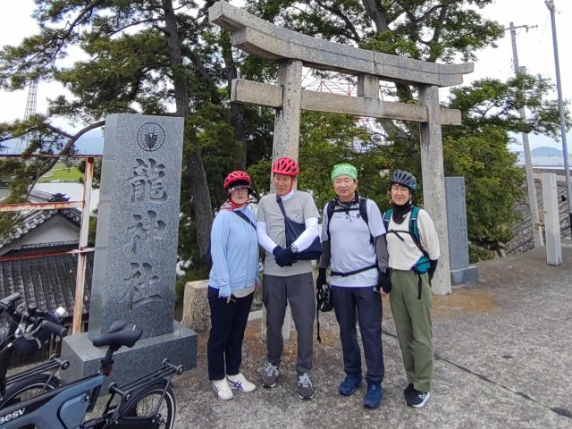 ひうち灘にある「龍神社」