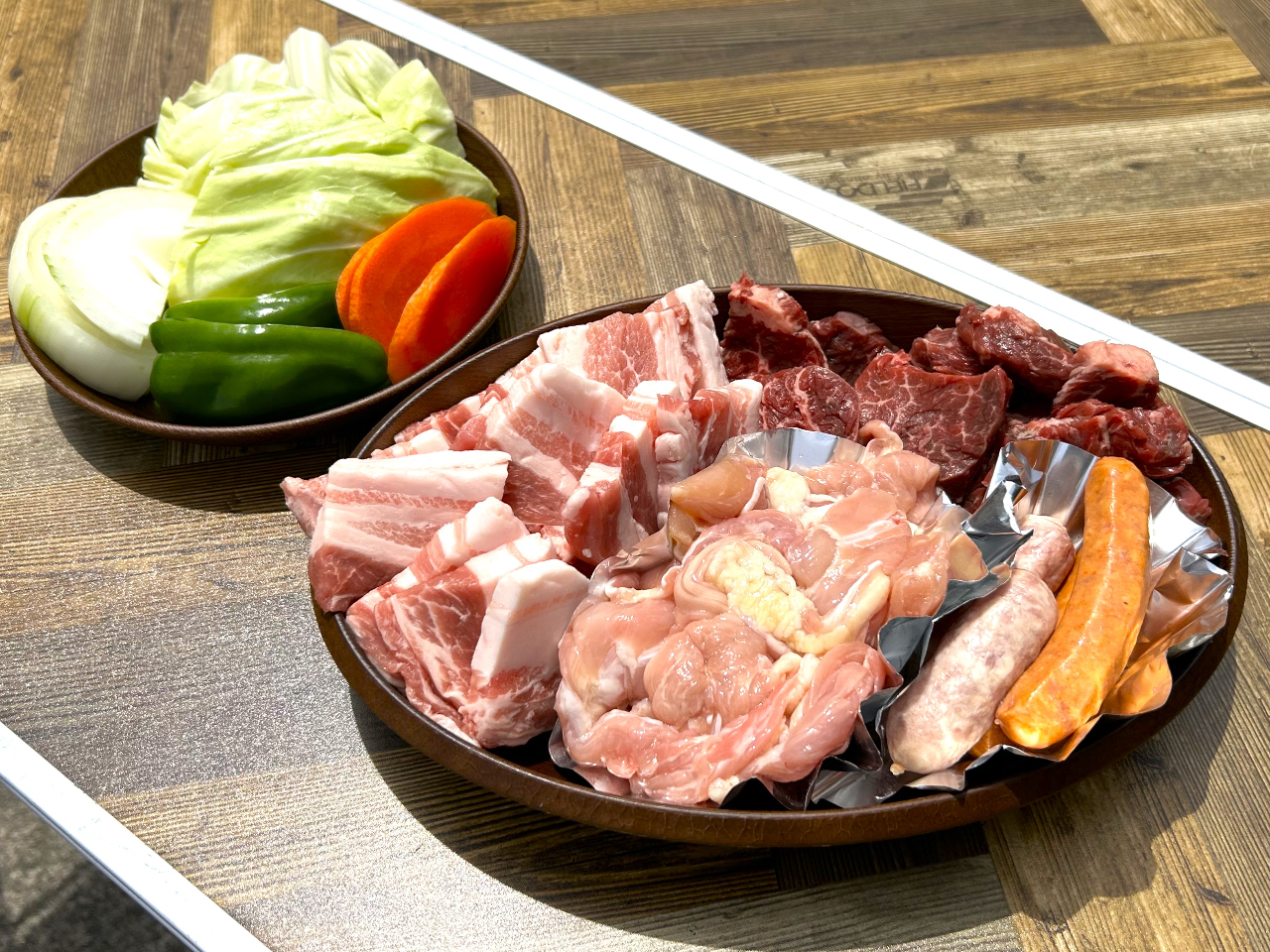 食材イメージ(大人2人前)※お子様のノーマルプランは大人の半分の量です