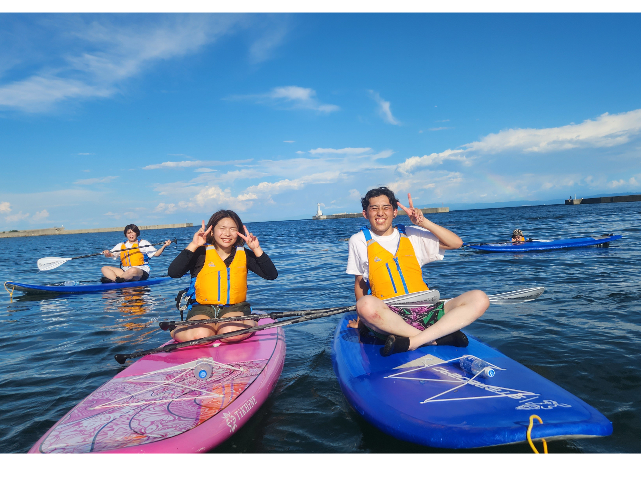 淡路島 絶景サンセット SUP 体験 】17:45スタート!初心者歓迎&ガイド同行で安心♪夕焼けの海で映える癒し時間。写真・動画付き！/淡路島 ...