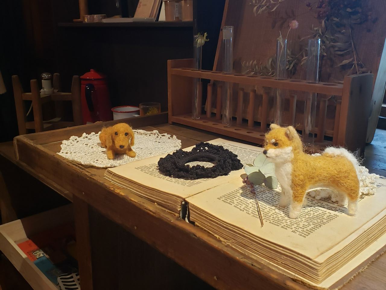 ご希望の方は犬の作品にも挑戦できます(上級者向けになります!)ご予約の際にご希望をお知らせください。