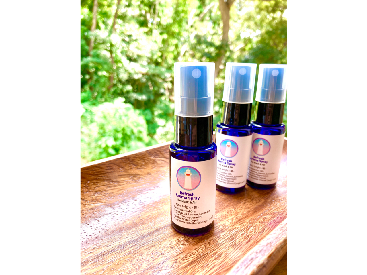 5種の爽やかハーヴブレンド、サロンオリジナルスプレーもお試しいただける貴重な機会です♪