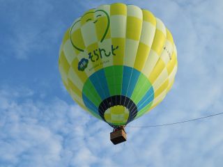 12月27日(土)に使用予定はコチラの熱気球です!
