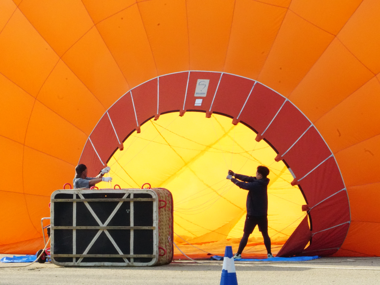 �M�C���̗��グ�̗l�q�ł��B�J�n���Ԃ�10���O����C����c��܂��n�߂܂��I