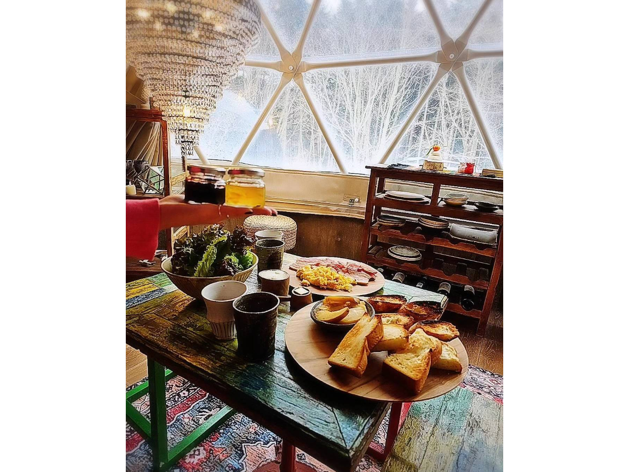 穏やかな空間で味わうお食事は美味しさもひとしお★