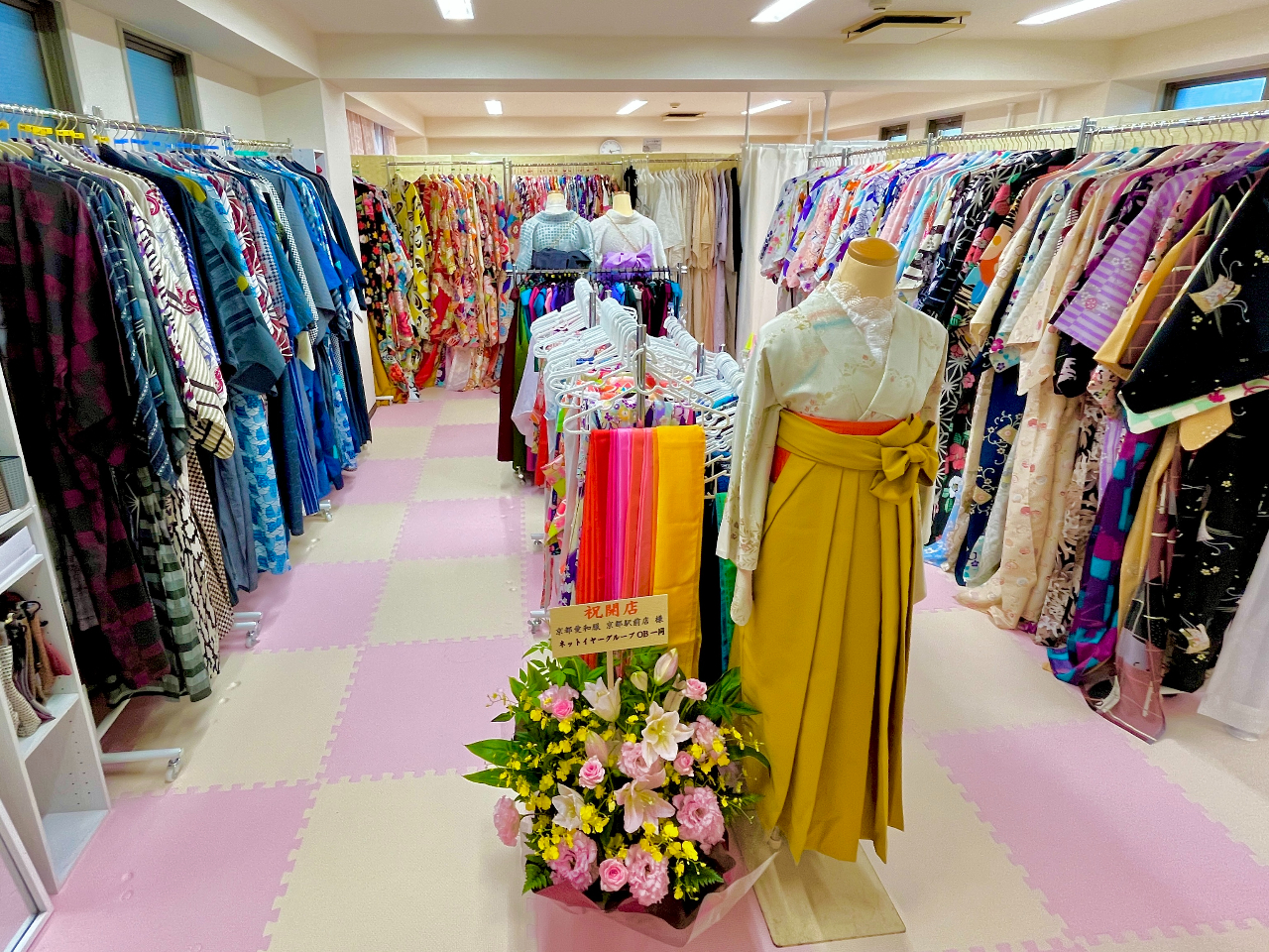 豊富な着物はどの柄を選んでも追加料金なし!新作も選び放題☆