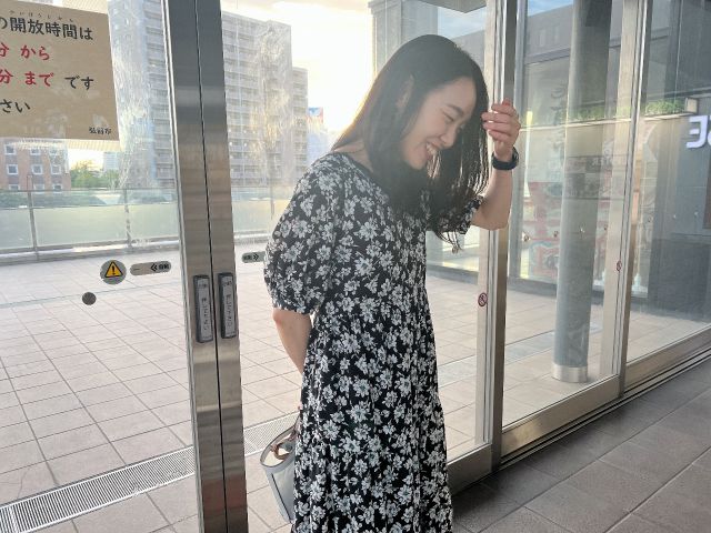 弘前駅で撮影した時のものです! とっても気持ちのいい笑顔に撮影者はいつも癒されています〜 ^_^