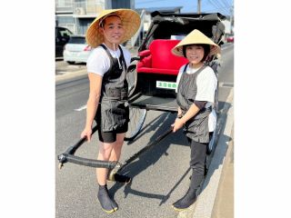 水の都、松江の街を夫婦俥夫がご案内します