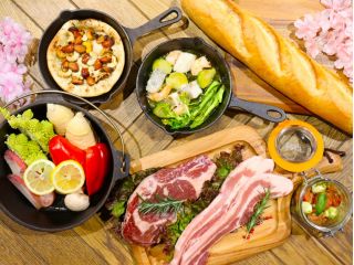 日帰りBBQ 春メニュー