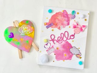 (左)ミニキャンバス(右)キャンバスF0