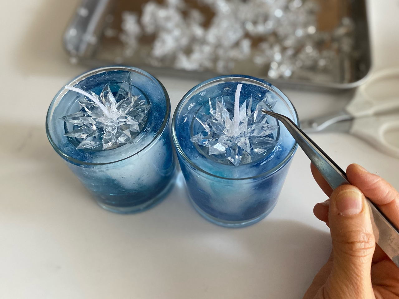 フロストフラワー(制作風景)