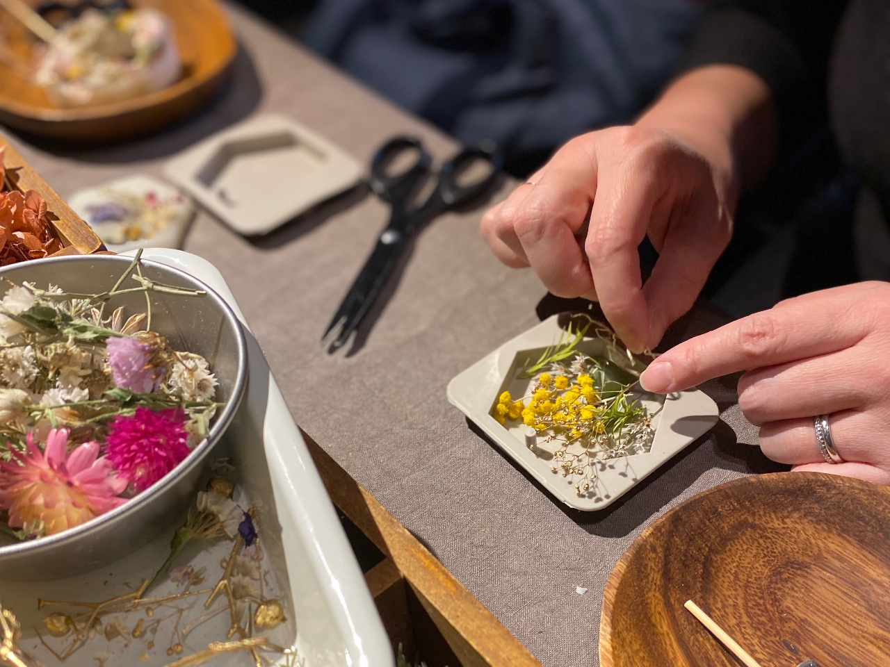 札幌・宮の森】アロマワックスサシェも作れる！≪ボタニカルキャンドル