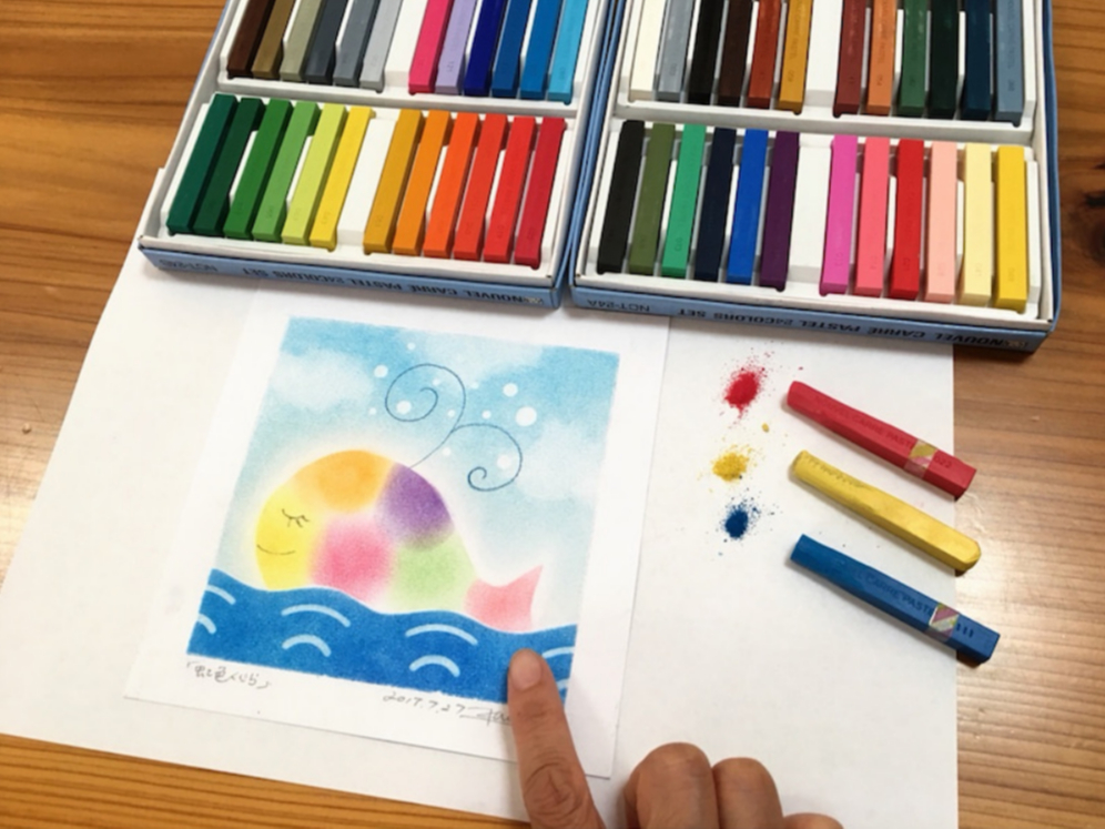 【初めての方大歓迎!】パステル和(なごみ)アート《1DAYレッスン》