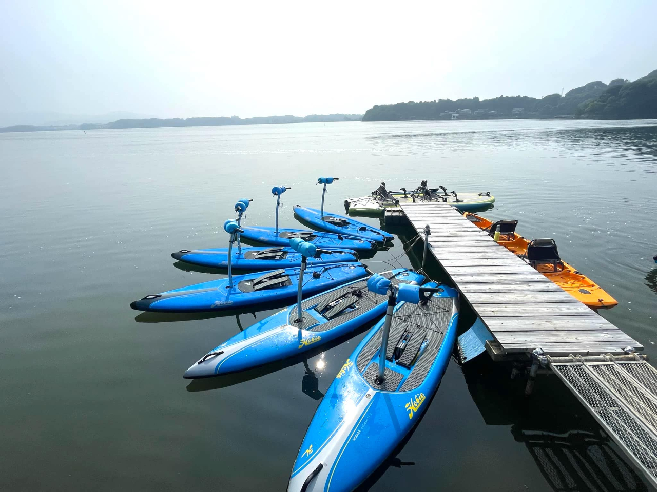 まるで湖上サイクリング】ペダルSUP(サップ)で浜名湖ゆったり湖上