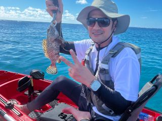 友達同士でルアー釣り挑戦