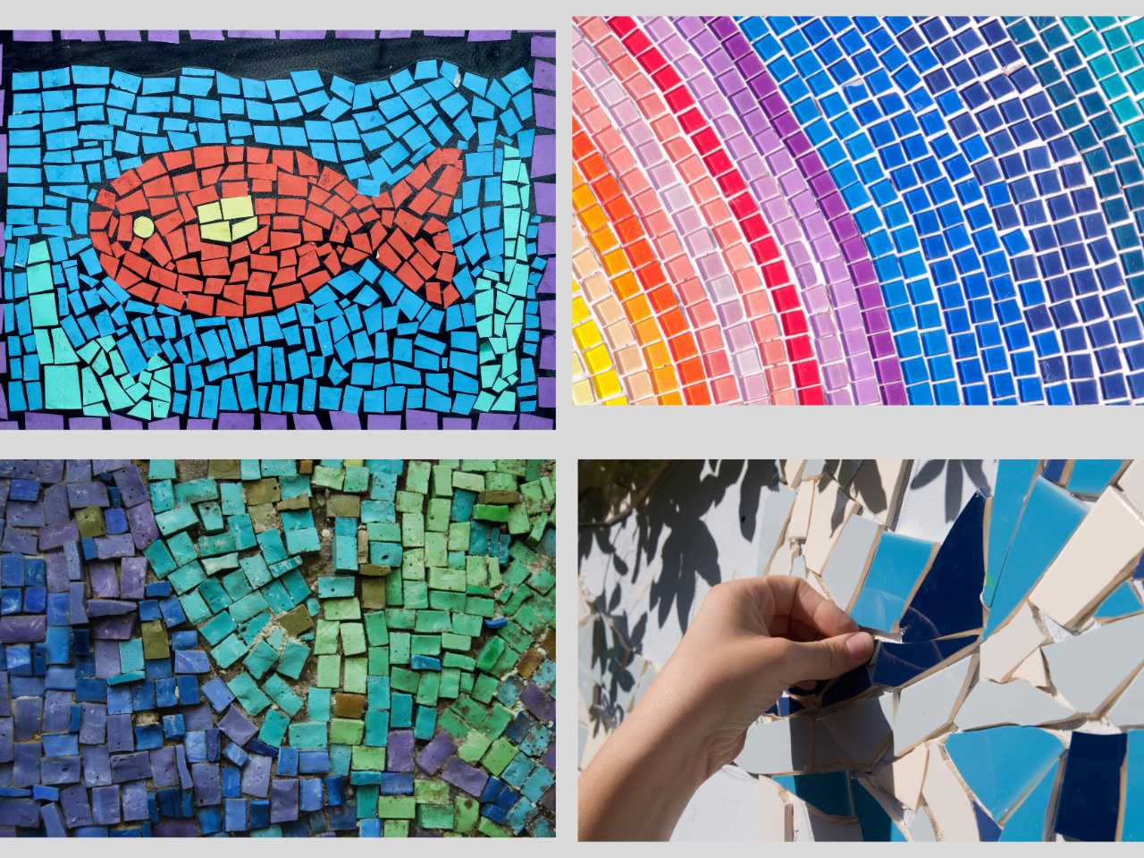 駅徒歩1分【はじめてのモザイクアート】ガラスタイルで彩る南イタリア