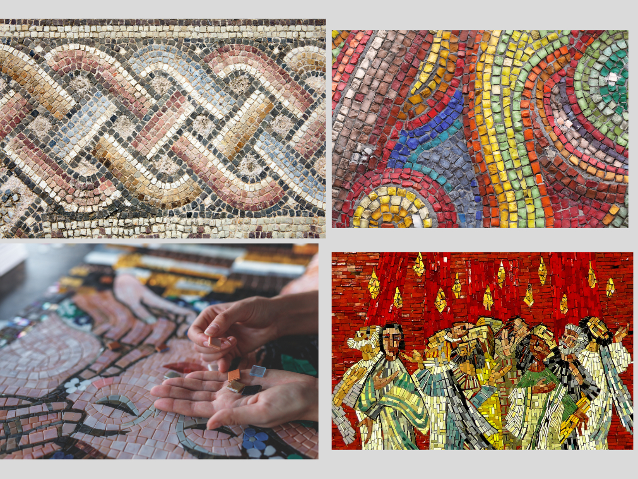 イタリア語版 モザイクアート図案集 MOSAICI イタリア語版 モザイク