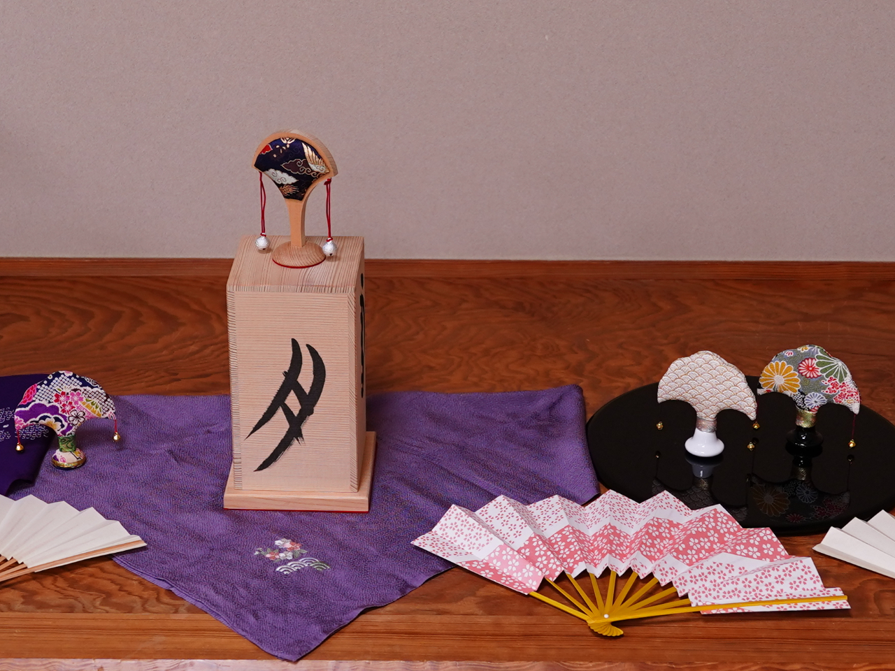 歴史を感じる投扇興の展示も時々させていただいております.