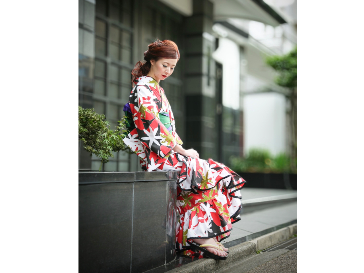 特別なデザインや伝統的絞り浴衣など、高級浴衣限定のレンタルプランです♪