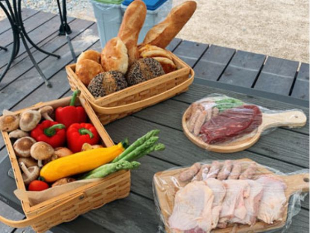 【手ぶらでBBQ】~美味しいお肉と厳選されたこだわりの野菜をアウトドアで楽しめる...