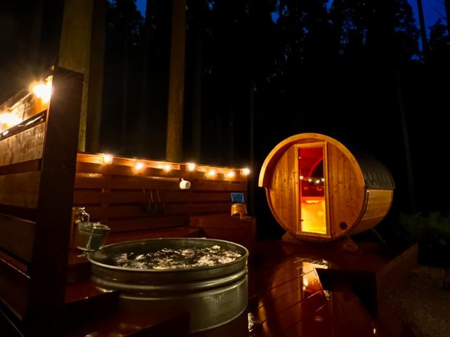 夜サウナ