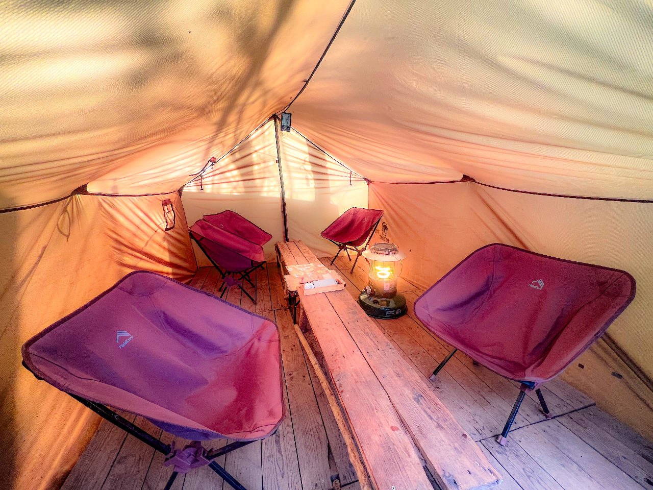 �X�g�[�u�t���̃e���g������̂Œg�����߂����܂�