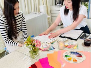 パーソナルカラー診断。プロのメイクアップアーティストがアドバイスします☆