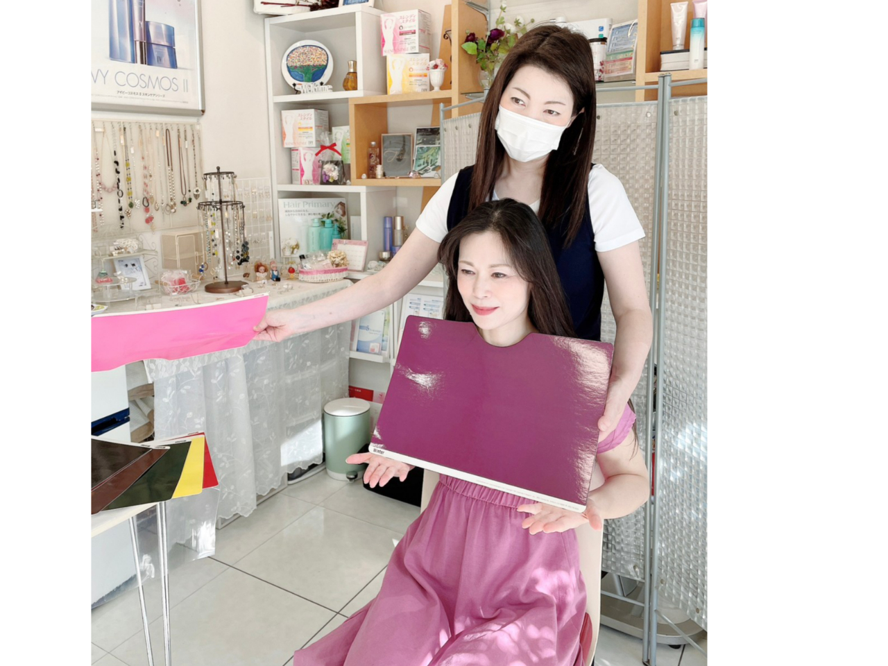 普段は合わせないような色が似合っているかもしれません!?楽しみですね。