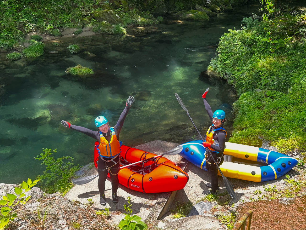 大自然でリフレッシュ!