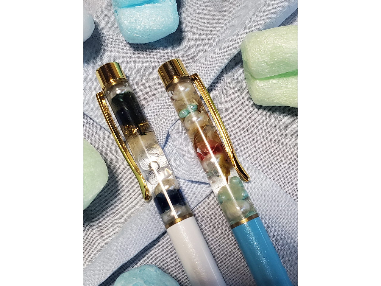カップルで作ろう！!七里ガ浜ブルーハーバリウムボールペ作成ワークショップ】Ava...