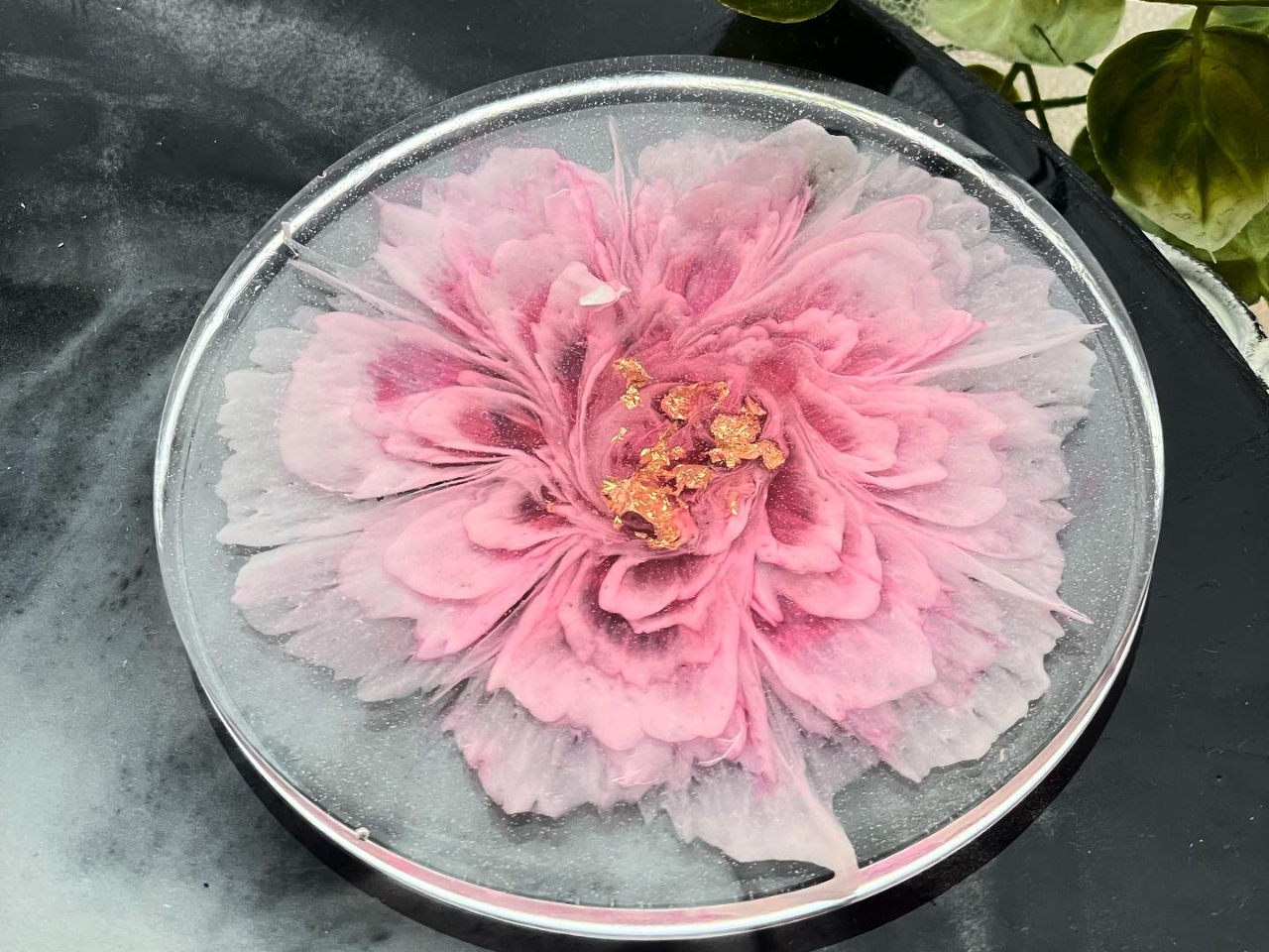 IPS協会独自製作方法で3dのお花を咲かせます♪インテリアやコースターとしても使用できます