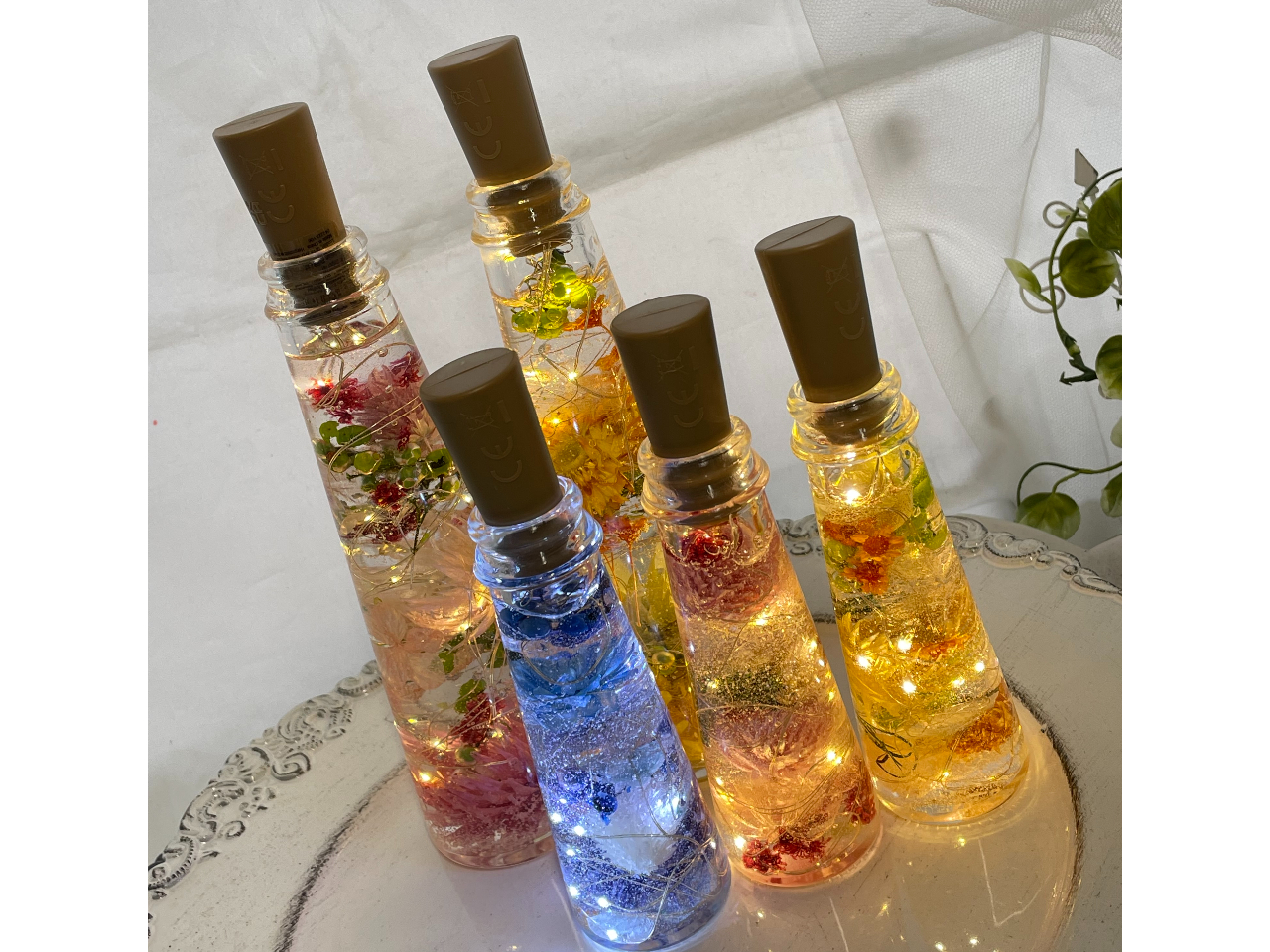 ハーバリウムレジンライト