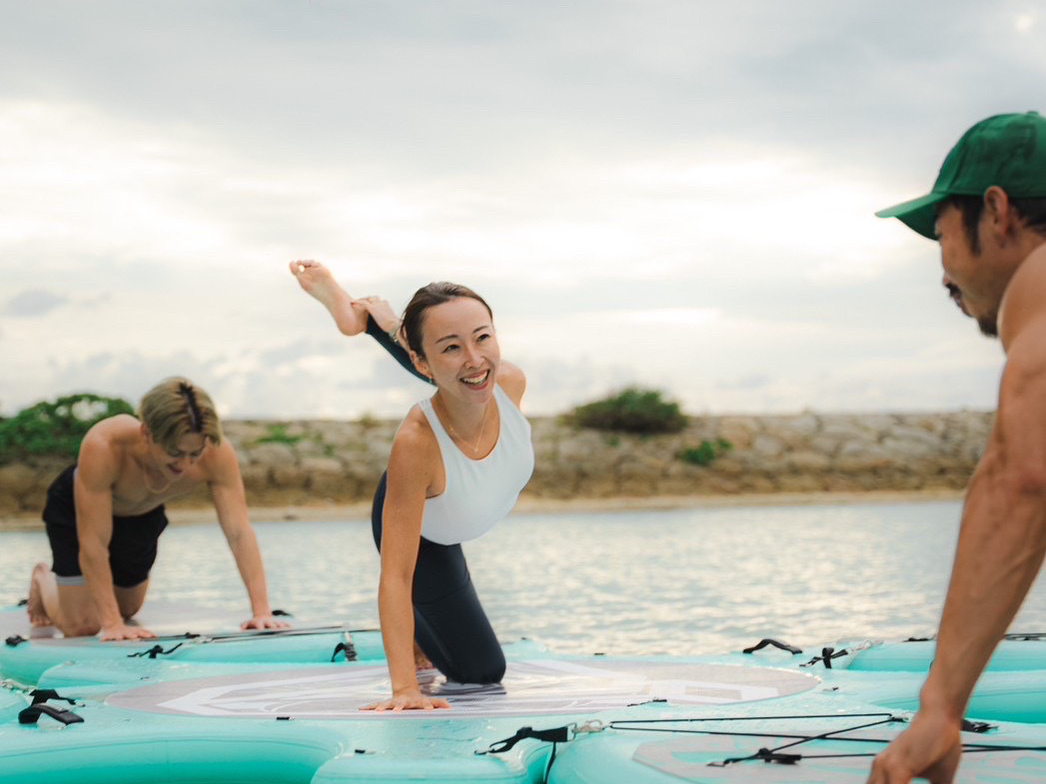 じゃらんのお得な10日間】沖縄の海でSUP YOGA体験GW特別プライス！/GWN