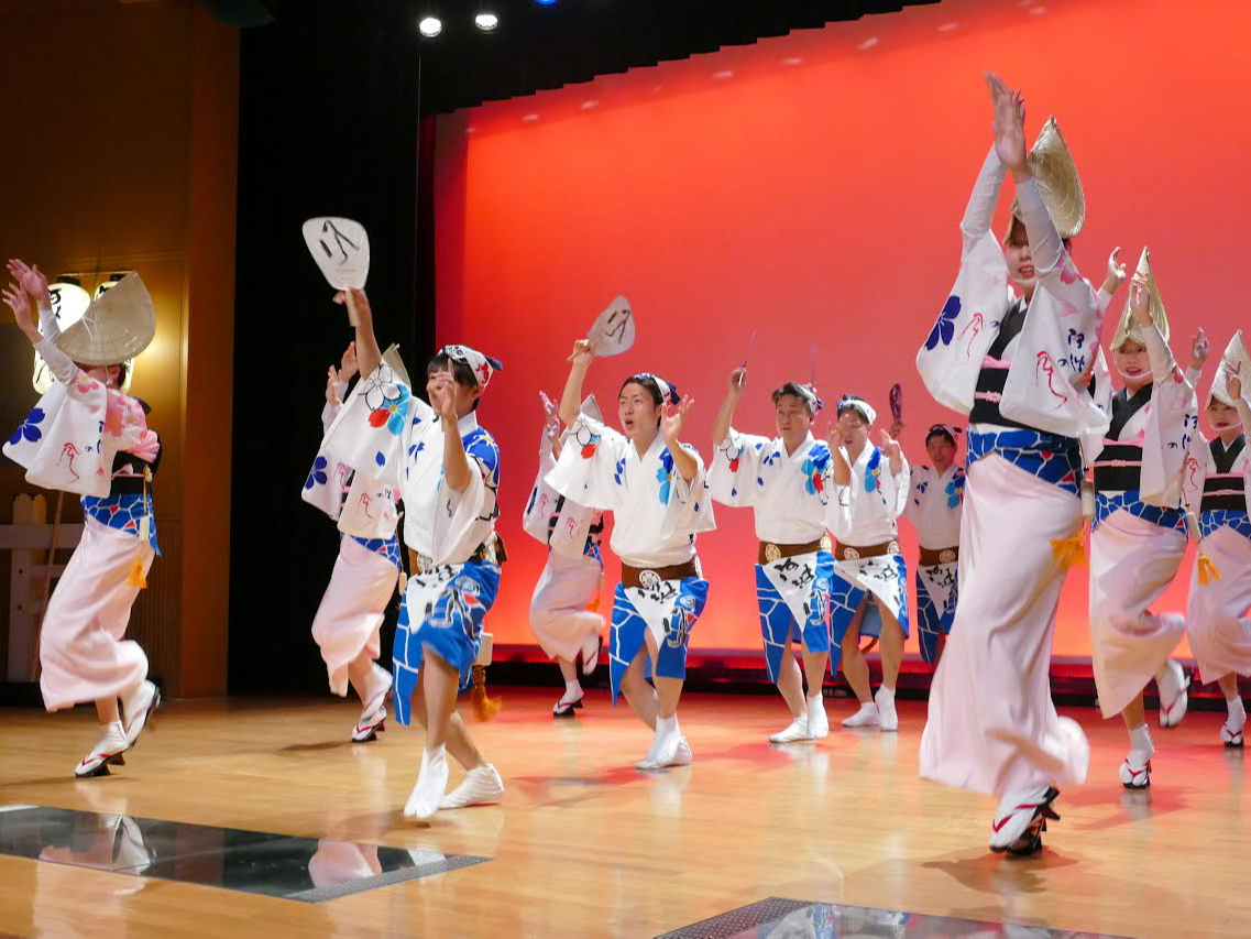 【昼の公演】阿波おどり観覧・体験♪