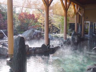源泉から湧き出る広々としたうるわしの湯、遠赤外線と蒸気の2種類のサウナなど、バラエティに富んだくつろぎの空間です。