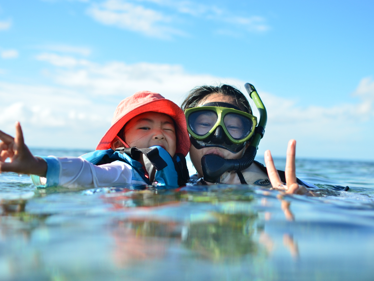 家族みんなで一生モノの思い出作り!お子さま専用の装備や、安定感のあるボードで安全に配慮してご案内します。