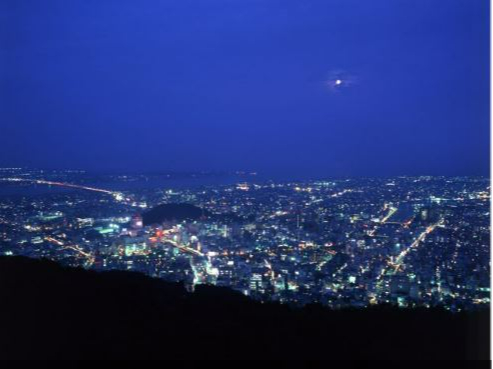 ◇徳島市街が一望＜あわぎん眉山ロープウェイ＞往復乗車券