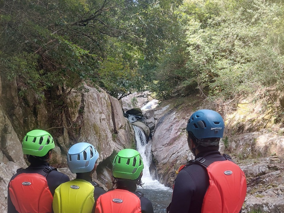 川遊びならではの景色