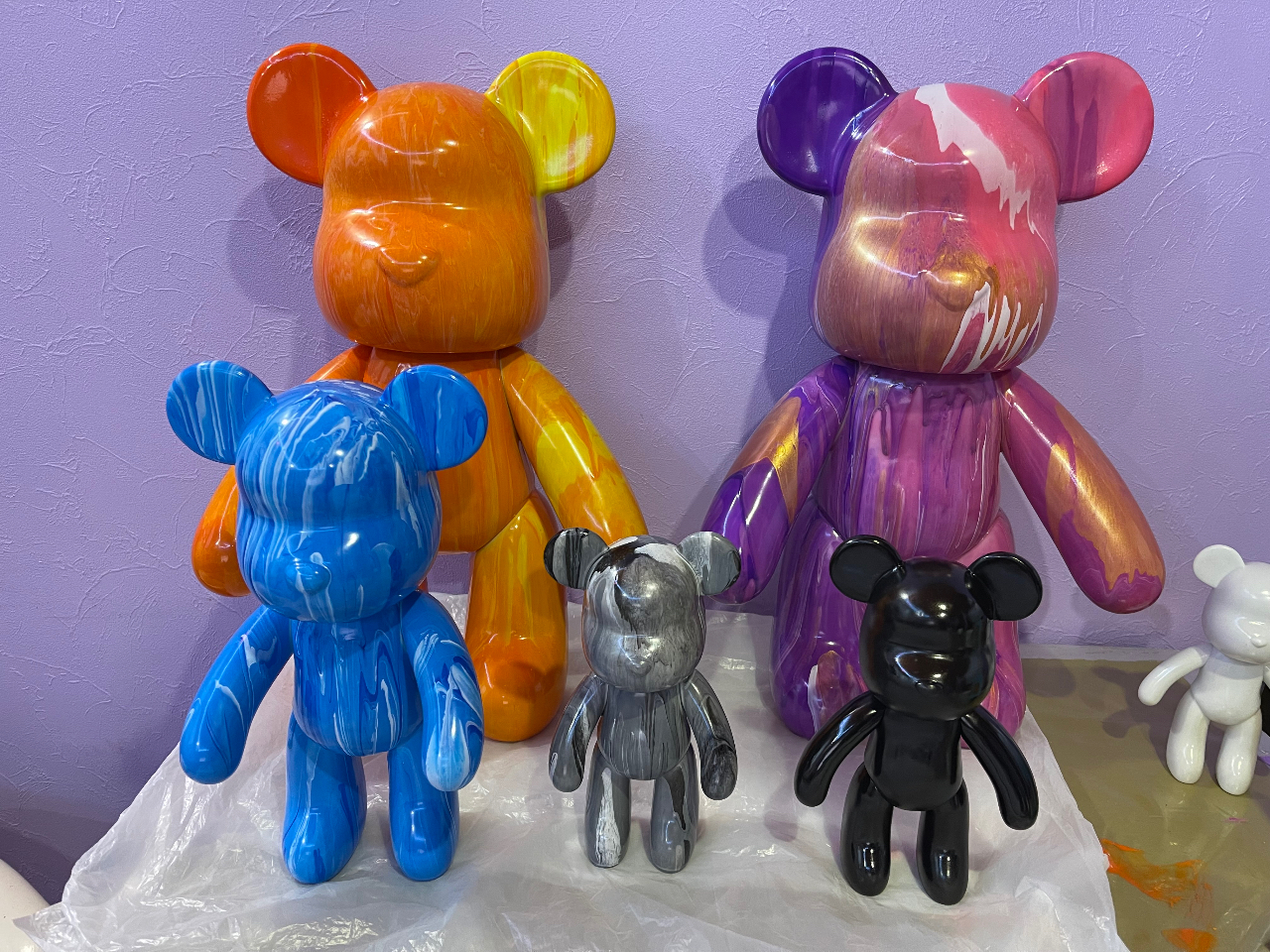 10月~【ミニベアキーホルダー 制作体験 】3,000円 ポーリングベア SNS