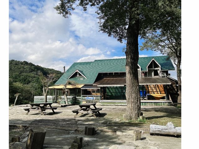 こちらでBBQを楽しんでください