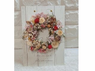 A4のサイズボードフラワー