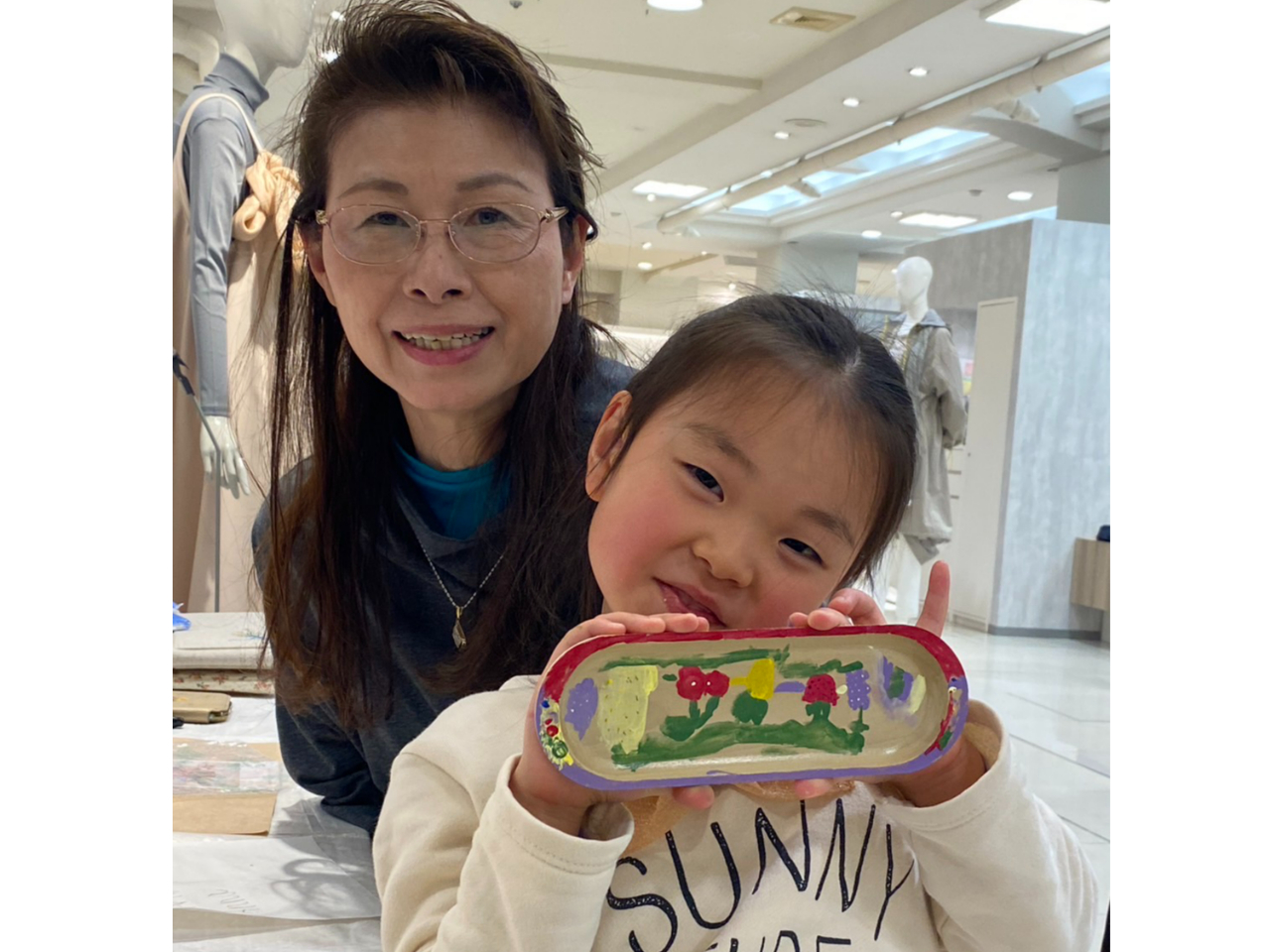 自分が絵付けした作品は嬉しいね♪^^