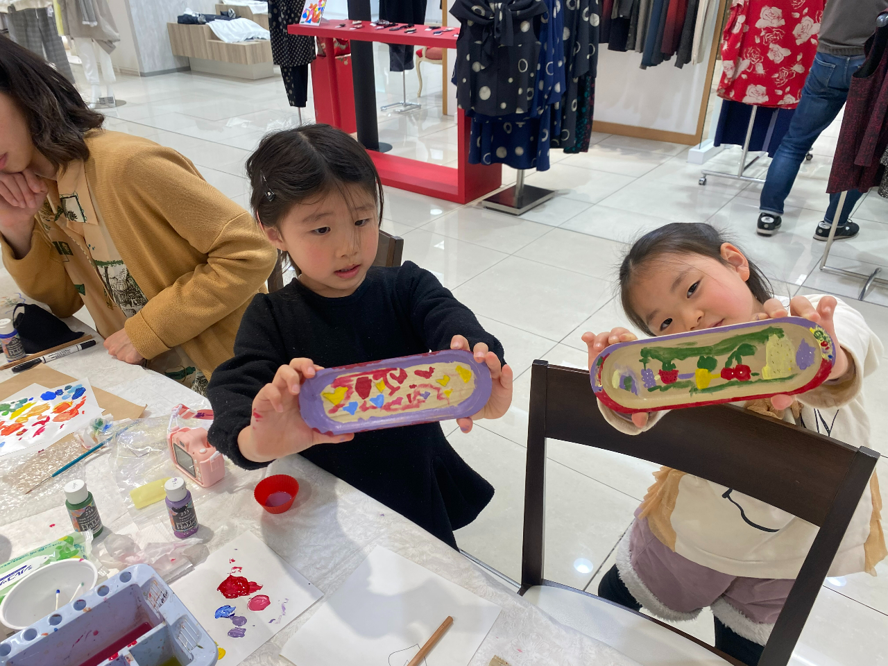 トールペイント 体験 親子 での参加も大歓迎です 1ドリンク付き トールペイント 体験 親子 での参加も大歓迎です 1ドリンク付き