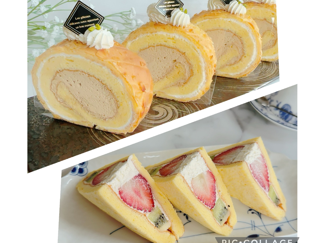 シューロール&フルーツサンド (レッスンご希望の方は直接HPよりお問い合わせください)