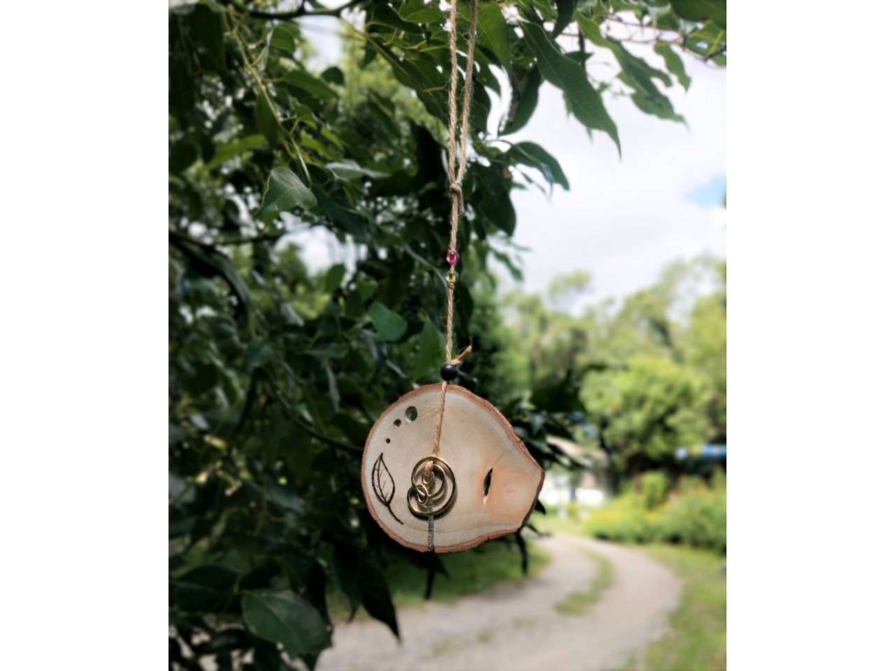 客様の作品完成しました〜!香料園内のベストスポットで撮影♪