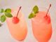 桃のモクテル