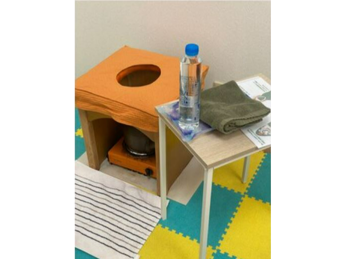 お水やタオルもご用意しております。手ぶらでお越しください。