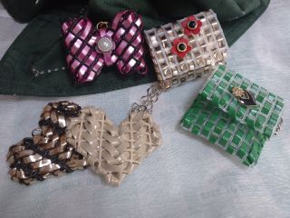 お試し体験!ミニミニバック、ハート、リボンチャーム